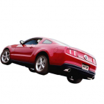 2010 MUSTANG GT 4.6L V8 BORLA S-TYPE CAT BACK SYSTEM-11342