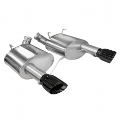 11-14 MUSTANG GT 5.0L V8 CORSA SPORT SS AXLE-BACK EXHAUST , DUAL REAR EXIT, BLACK-0