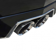 09-14 CADILAC CTS SEDAN 6.2L CORSA COUPE AXLE-BACK EXHAUST, DUAL REAR EXIT-0