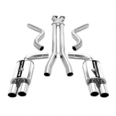 12-14 CHRYSLER C300 SRT-8 6.4L MAGNAFLOW CAT-BACK EXHAUST SYSTEM, SPLIT REAR EXIT-0