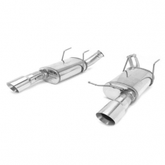 11-12 MUSTANG GT/SHELBY V8 5.0L/5.4L MAGNAFLOW AXLE-BACK EXHAUST, REAR SPLIT EXIT-0