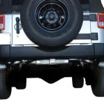 07-14 WRANGLER JK MATAL MULISHA CAT-BACK EXHAUST, DUAL EXIT BEHIND REAR TYRE-11430