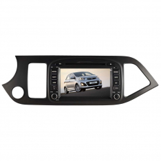 KIA PICANTO DVD PLAYER WITH GPS NAVIGATION AND REVERSE CAMERA-0
